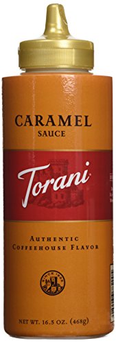 Torani caramel sauce, 16.5 oz squeeze bottle (2-pack)