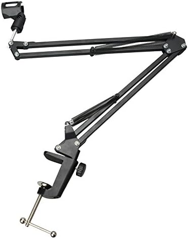Blazers Studio - Microphone Suspension Boom Scissor Arm Stand Holder for Studio Broadcast