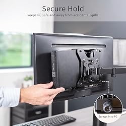 VIVO Behind Monitor VESA Mount Designed for Dell