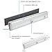 Litake Under Cabinet Lighting, Remote Control Wireless Closet Light, Battery Operated Dimmable LED Night Light Bar with Timer for Kitchen, Closet, Cabinet, Shelf, Bookcase - 3 Pack(Square)