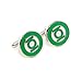 BTS Men's Green Lantern Cufflinks Cuff Links Marvel Comics - YH-1538