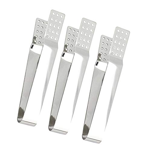 Yardwe - Set di 3 bustine di tè, in acciaio inox, per infusione di erbe aromatiche, da cucina, in metallo, con clip - immagine 6