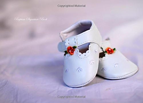 Baptism Signature Book: (Gifts, Ideas & Accessories) Keepsakes, Memories & Souvenirs (Lined Page Option): Volume 4 (Signature Books) Paperback โ 7 May 2017