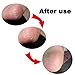 Jaciya 4 Pairs Moisturizing Silicone Gel Heel Socks for Dry Hard Cracked Skin Open Toe Comfy Recovery Socks Day Night Care 5''x2.83''
