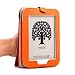 Barnes & Noble NOOK GlowLight Plus eReader Case - Mulbess Leather Case Cover with Kickstand and Elastic Hand Strap for NOOK GlowLight Plus Color Orange