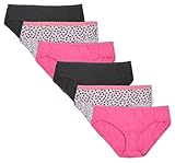 6 Pack Bikinis Women's Underwear Solids & Prints