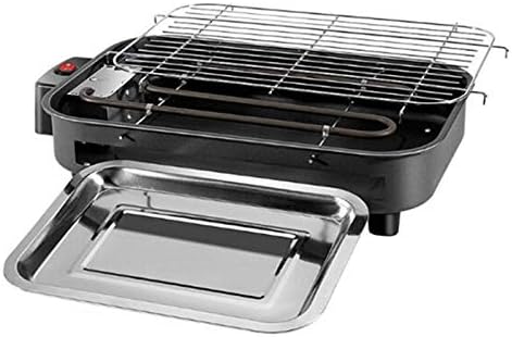 review HONGLONG Indoor Grill,Electric Smoke-Free Grill,Multifunctional Electric Grill for Grilling and Frying,Comes with A Non-Stick Pan,Compact and Slim Design,Dishwasher Safe,for Indoor and Outdoor Use