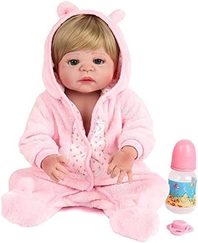 抱き人形 生まれ変わった赤ちゃん人形手作りリアルなビニール赤ちゃん人形磁気口開きシミュレーション22インチ55cm目