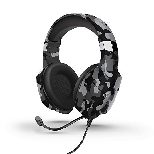 Trust-Gaming-Cascos-Gaming-para-PC-Playstation-Xbox-GXT-323K-Carus-Auriculares-Gamer-con-Microfono-Flexible-para-PC-PS4-PS5-Xbox-Series-X-S-Negro-Camuflaje