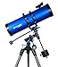Meade Instruments – Polaris 130mm Aperture, Portable Backyard Reflecting Stargazing Astronomy Telescope for Beginners –Stable German Equatorial (GEM) Manual Mount – Observe Space & the Universe