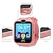 aolee Kids Phone Smart Watch Games Watch for 4-15 Years Old Children Digital Watch Touch Screen Camera Anti-Lost Pedometer Clock etc (Pink)