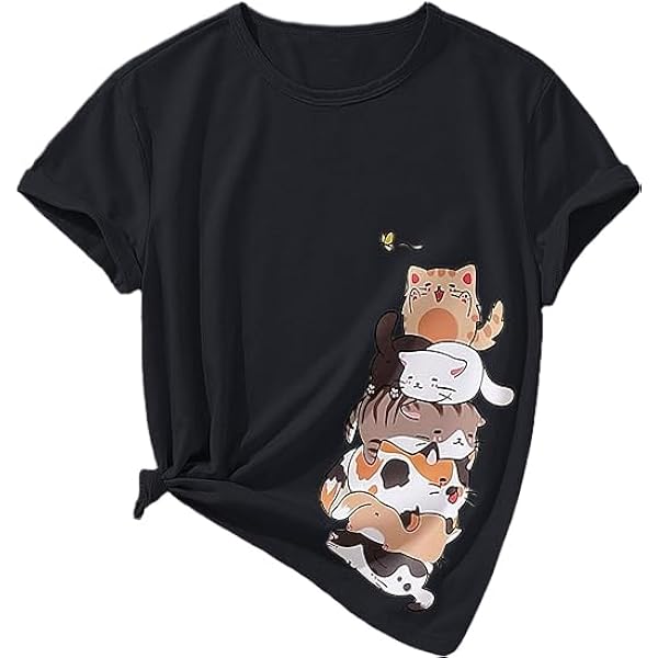 Camisetas De Manga Corta Para Niños Y Niñas – Algodón, Corte Suelto, Ideal Para Verano Y Diario