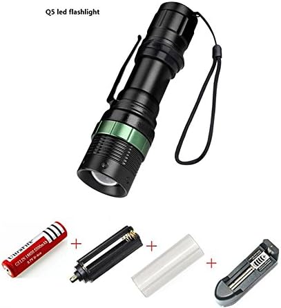 Jcdlits@ Flashlight 1000 Lumens Hand-held Light Super Bright Tactical Lights Led Flashlight Cycling Hiking Trip Camping and Outdoor Activities Torches lighting