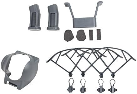 For DJI Mavic Pro Accessories Kit Lens Hood Gimbal Protective Cover Landing Gear Propeller Guard ,Grey