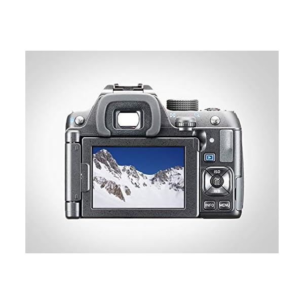 Pentax K-70 Gehäuse mit DAL 18-50 WR und 55-300WR + Tasche + 32 GB SD (24MP Kamera, Live-view, Full HD, Pixelshift, 7,62… – Bild 3