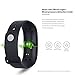Yeartown Fitness Tracker, Activity Tracker OLED Color Screen Watch Smart Wristband with Heart Rate Test, IP67 Waterproof Sports Bracelet with Pedometer, Steps, Mileage Trails, Calorie Monitoring etc