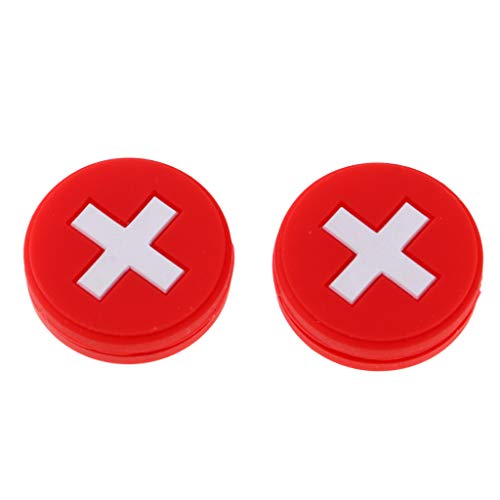 image for Prettyia 2Pcs Sports Tennis Racket Vibration Dampener Racquet Shock Ab