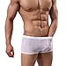YiZYiF Men's See Through Underwear Boxer Shorts Smooth Bikini Swimwear