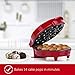 Holstein Housewares Cake Pop Maker, Non-Stick Coating, Red - Makes 14 Cake Pops, Brownie Pops and Much More, Perfect for Birthday Parties, Special Events and Baking at Home!