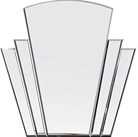 Olivia Miroir Mural Style Art Deco Argente 228232544 Amazon