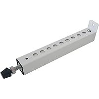 JEACENT AC Security Window Lock Bar, Window Security Bars - Sturdy Steel, Extends from 10" to 17 1/2" for Sliding Windows wit