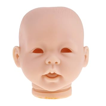 unpainted silicone baby
