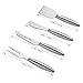 Cheese Knives Set, Cheese Knife Hold Cut Spread Shave Serve, Stainless Steel, 4 pieces, Kealive