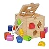 Eichhorn-Shape-Sorting-Cube-13-Piece-Multi-Colour Eichhorn Shape Sorting Cube (13-Piece, Multi-Colour)