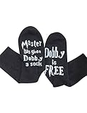SCX Women's Casual Letter Print Sock Master has given Dobby a Sock Street Fashion Tube Socks