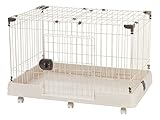 IRIS USA Portable Wire Animal Cage, Removable Dog