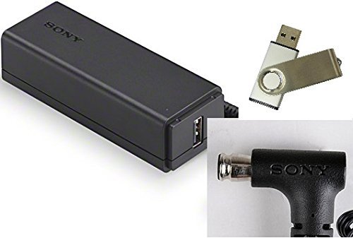 Bundle:2 items - Adapter&Power Cord/ USB DRIVE; Sony 44 Watt AC Adaptor