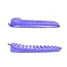 Shower Foot Scrubber Massager & Cleaner for Shower Floor with Suction Cup Improves Foot Circulation & Reduces Foot Pain Purple KIAYACI (Purple)