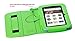 i-UniK Leapfrog Epic & Leapfrog Epic Academy Edition Case Custom Folio Kickstand Hand Strap Tablet case for Leapfrog Epic Tablet Bonus Stylus (Light Green)