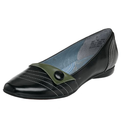 clarks indigo black flats