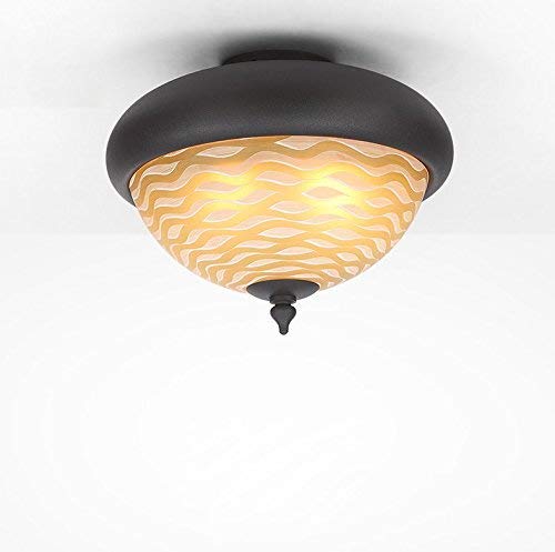 New Chinese Circular Ceiling Bathroom Balcony Aisle Ceiling Glass