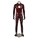 CosplayDiy Men's Suit for The Flash Season 2 Barry Allen Cosplay M