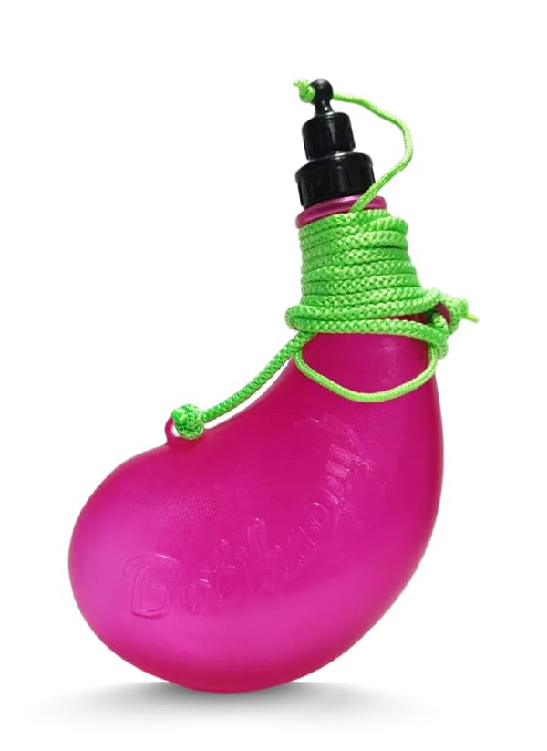 Botihappy Kids – Boot Shaped Bottle for Children – Made in Spain – Freezable – Fun – Hygienic – Sustainable – 0.5 L (Fuchsia)