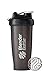 BlenderBottle Classic Loop Top (Discontinued Style), 28-Ounce, Black/Black