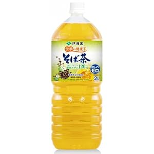 [2CS] 伊藤園 伝承の健康茶 そば茶 (2L×6本) ×2箱