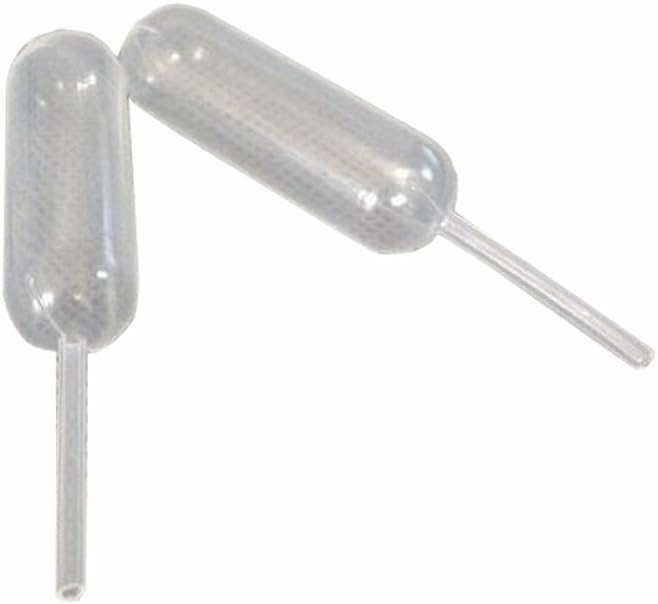 100 Pcs Mini Clear 4ml Plastic Transfer Pipettes Food Cupcake Squeeze Dropper Liquid Dropper Pipettes