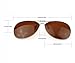Jaky Retro Polarized Glasses Clip on Flip up Classic AVIATOR Mens&Womens Sunglasses