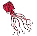JOCHA Octopus Kite 3D Kites for Kids Adults Easy to Fly String with Reel Long Tail Beach Kites with Colorful Ribbon and Kite Board Gift 3 Colors 158 inches 3 Pack