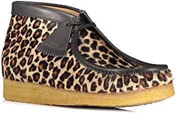 clarks wallabee printed moc boots