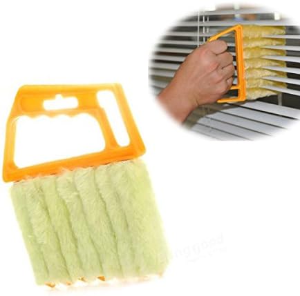 Mini 7 Hand Held Microfibre Venetian Blind Brush Window Air Conditioner Duster D