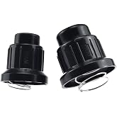 Aifeier ET AAA &amp; AA Battery Push Button Igniter Cap Replacement | Ignitor Switch Cap with Spring, Grill Patio Heater Parts for Gas Grill, BBQ, Barbecue Spark Generator, Pack of 2