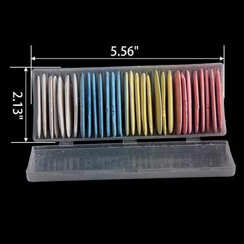 HAPY SHOP 30 Pieces Tailors Chalk Triangle Tailor's Chalk Fabric Marker Chalk for Sewing,Tailoring,Fabric Marking Quilting Notions(Assorted Colors)