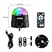 DJ Lights Disco Ball Stage Party Light Sound Activated 7 Modes Strobe Lights for Parties Dance Wedding Par karaoke Club with Remote Control