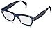Peepers by PeeperSpecs Women's Dauntless Rectangular Reading Glasses, Navy, 46 mm + 2
