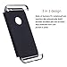 Hovis Shockproof Thin Hard Case Cover for iPhone 6 Plus /6S Plus 5.5Inch (Black)