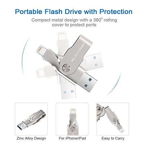 iphone flash drive usb,Suntrsi 32GB Pen-Drive Memory Storage Lightning Memory Stick External Storage iosd Flash Pen Drive For iphone ipad/pc - Thumbnail 2